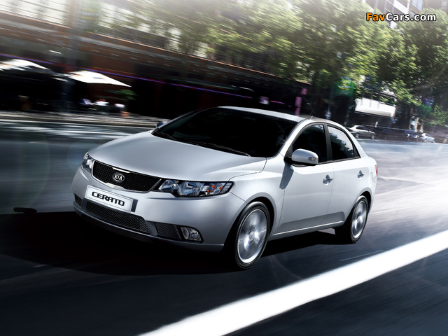 Pictures of Kia Cerato Sedan (TD) 2009 (640 x 480)