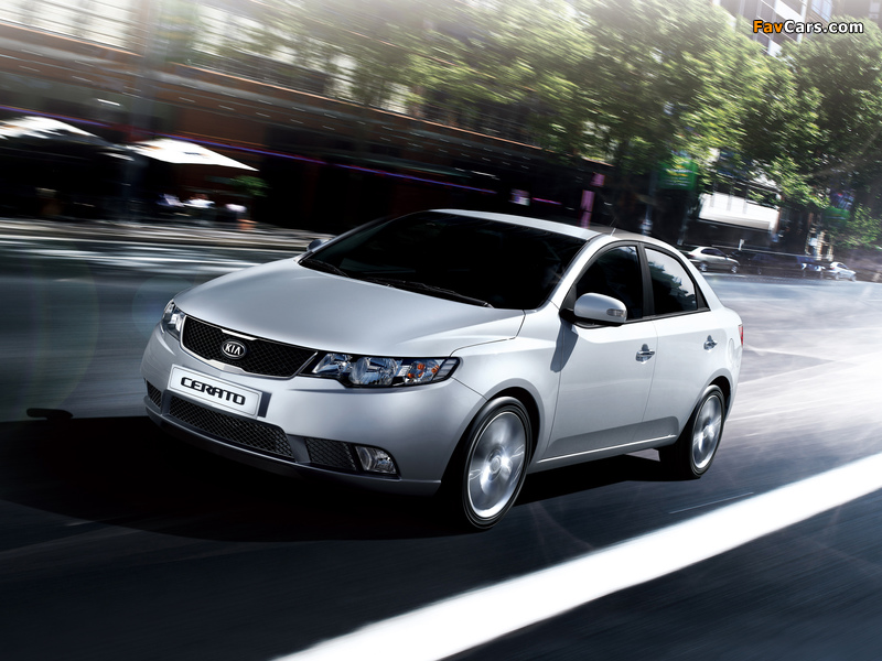 Pictures of Kia Cerato Sedan (TD) 2009 (800 x 600)