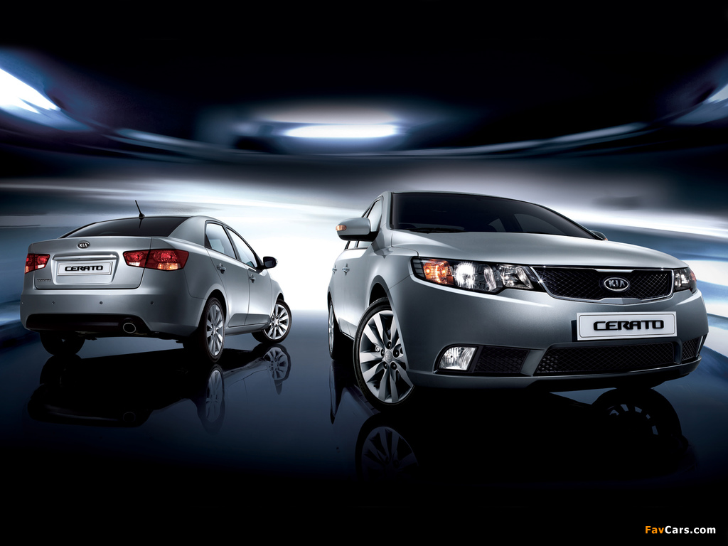 Pictures of Kia Cerato Sedan (TD) 2009 (1024 x 768)