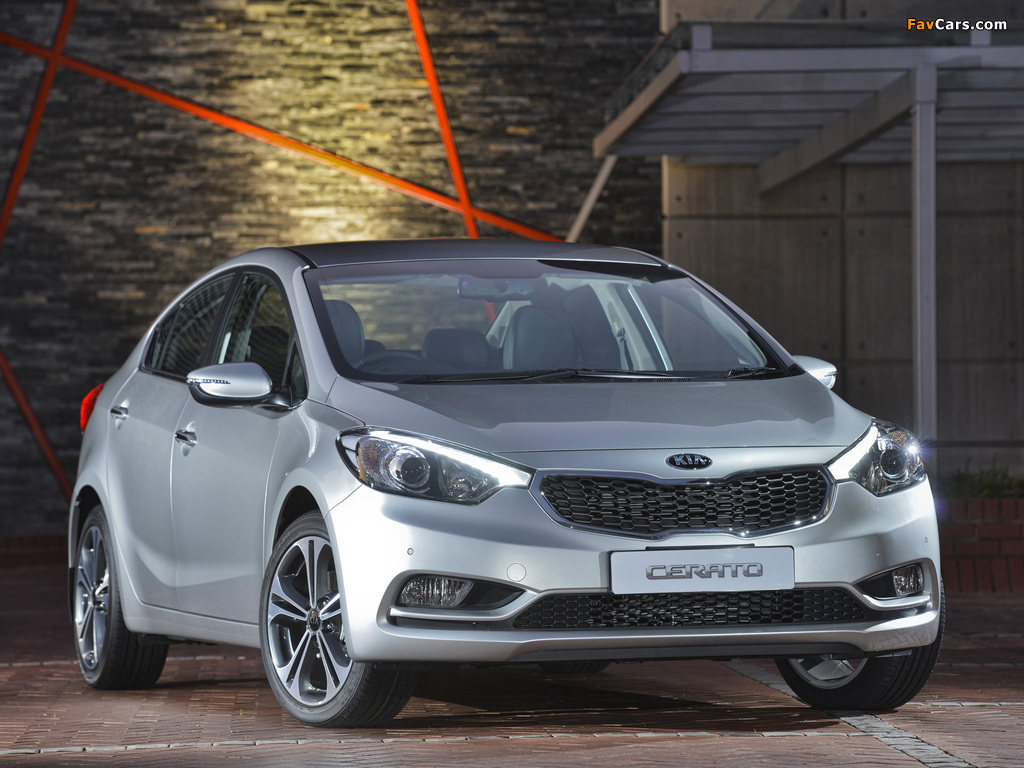 Pictures of Kia Cerato Sedan ZA-spec 2013 (1024 x 768)