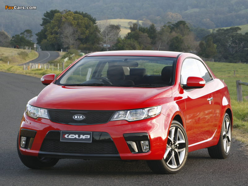 Kia Cerato Koup AU-spec (TD) 2009–13 wallpapers (800 x 600)