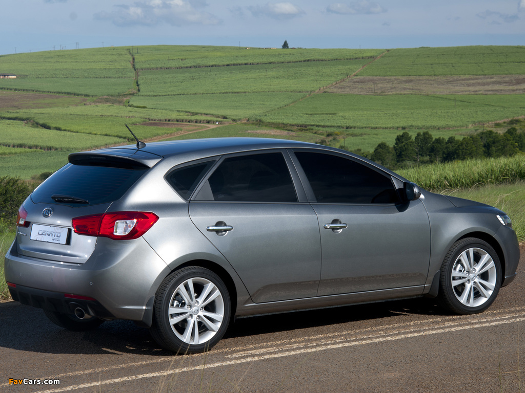 Kia Cerato Hatchback ZA-spec (TD) 2010–13 wallpapers (1024 x 768)