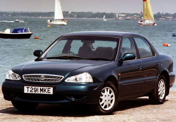 Kia Clarus UK-spec 1998–2001 photos