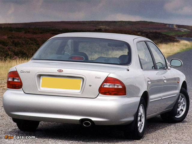 Kia Clarus UK-spec 1998–2001 pictures (640 x 480)