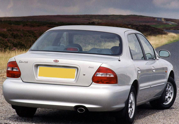 Kia Clarus UK-spec 1998–2001 pictures