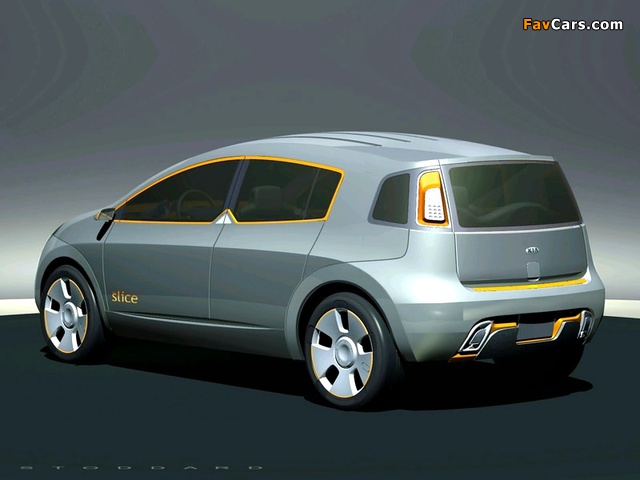 Kia KCD-I Slice Concept 2003 pictures (640 x 480)