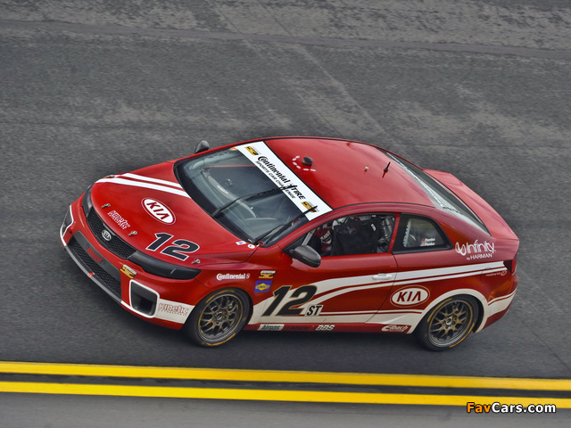 Kia Forte Koup Grand Am Race Car (TD) 2010 images (640 x 480)