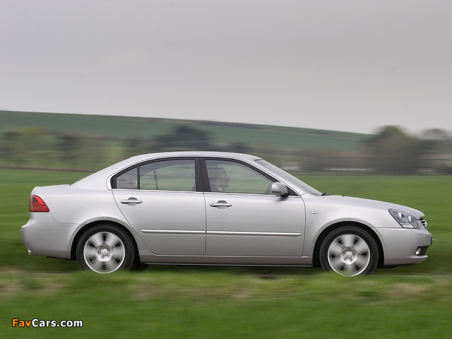 Kia Magentis UK-spec (MG) 2005–08 pictures (640 x 480)