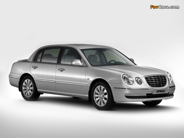 Pictures of Kia Opirus (GH) 2006–10 (640 x 480)