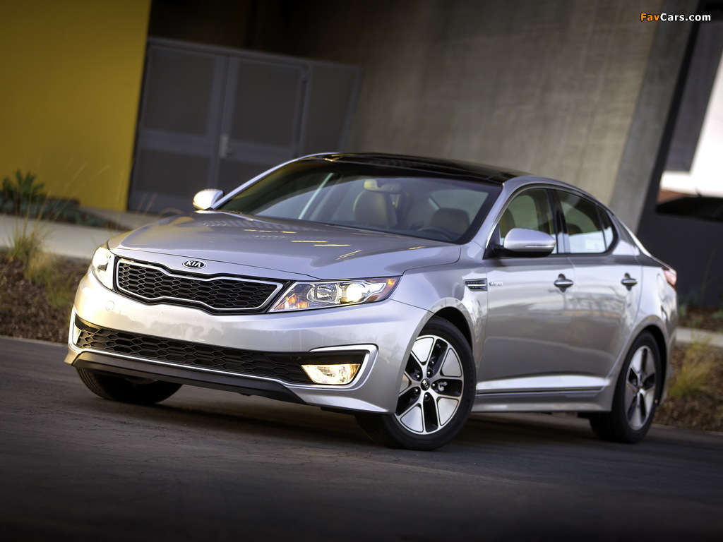 Kia Optima Hybrid (TF) 2011–14 images (1024 x 768)