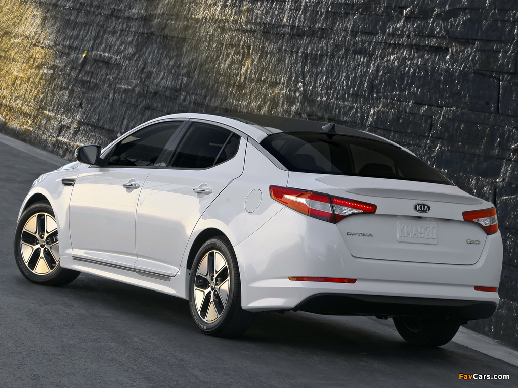 Kia Optima Hybrid (TF) 2011–14 images (1024 x 768)