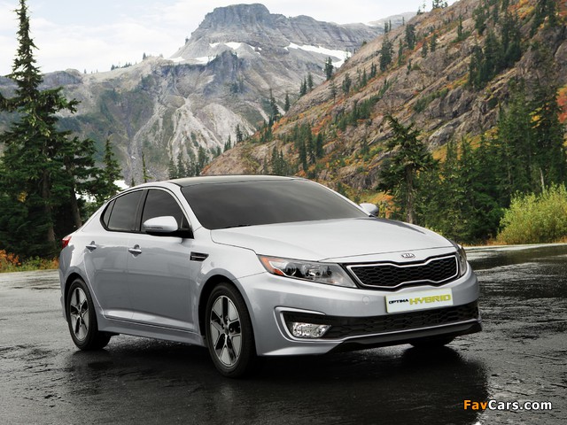 Kia Optima Hybrid (TF) 2011–14 images (640 x 480)