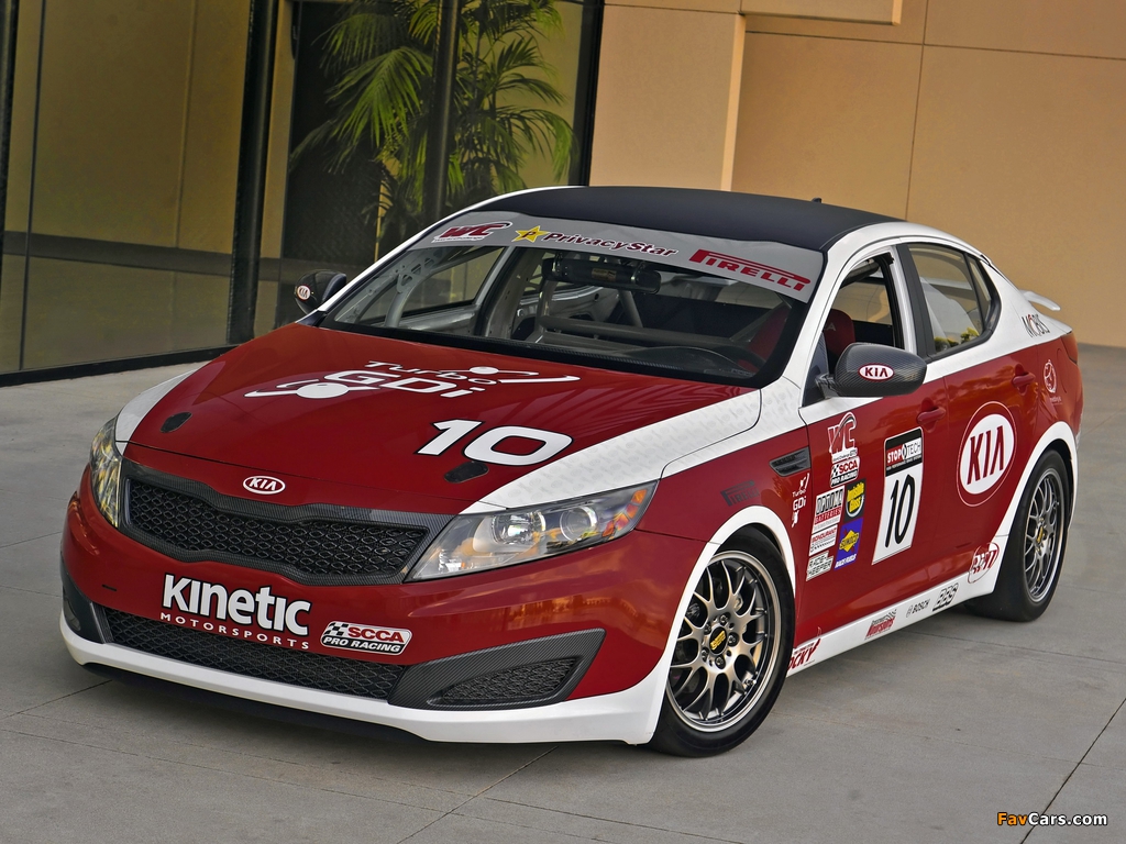 Kia Optima SX World Challenge GTS Race Car (TF) 2011 pictures (1024 x 768)
