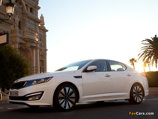 Kia Optima EcoDynamics EU-spec (TF) 2011 pictures (640 x 480)