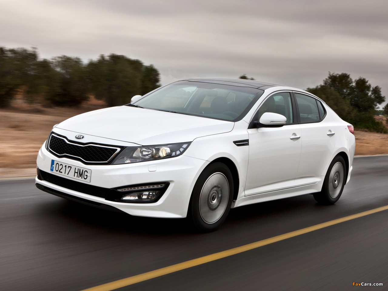 Kia Optima Hybrid EU-spec (TF) 2012–14 images (1280 x 960)