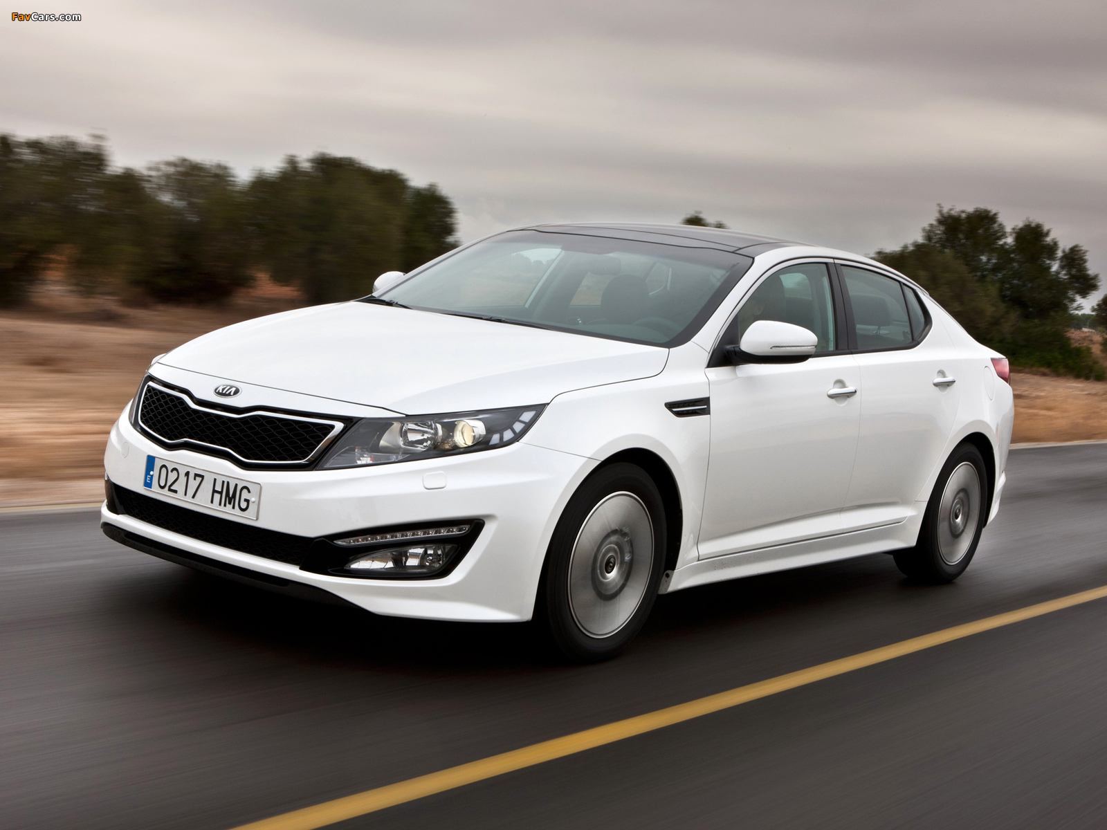 Kia Optima Hybrid EU-spec (TF) 2012–14 images (1600 x 1200)