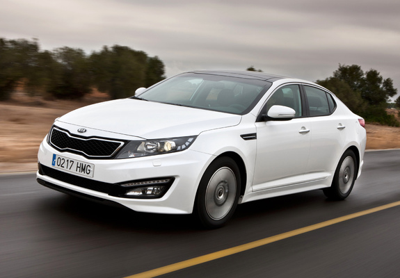 Kia Optima Hybrid EU-spec (TF) 2012–14 images