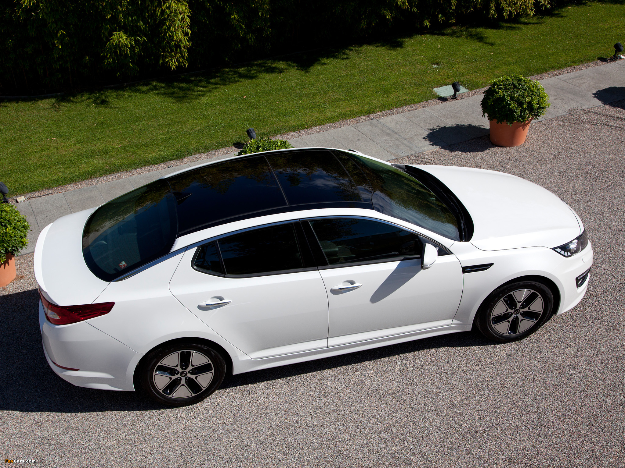 Kia Optima Hybrid EU-spec (TF) 2012–14 images (2048 x 1536)