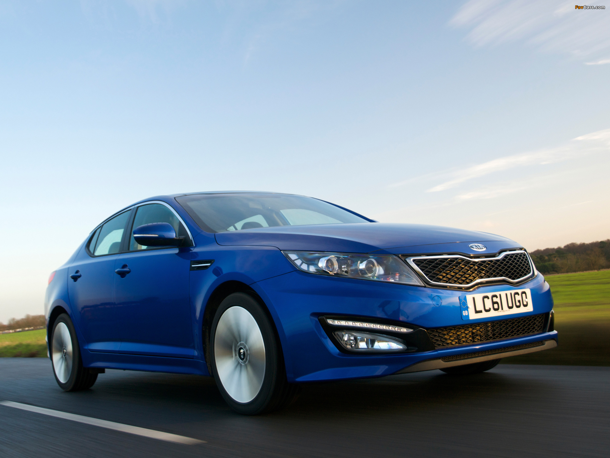 Kia Optima EcoDynamics UK-spec (TF) 2012 photos (2048 x 1536)