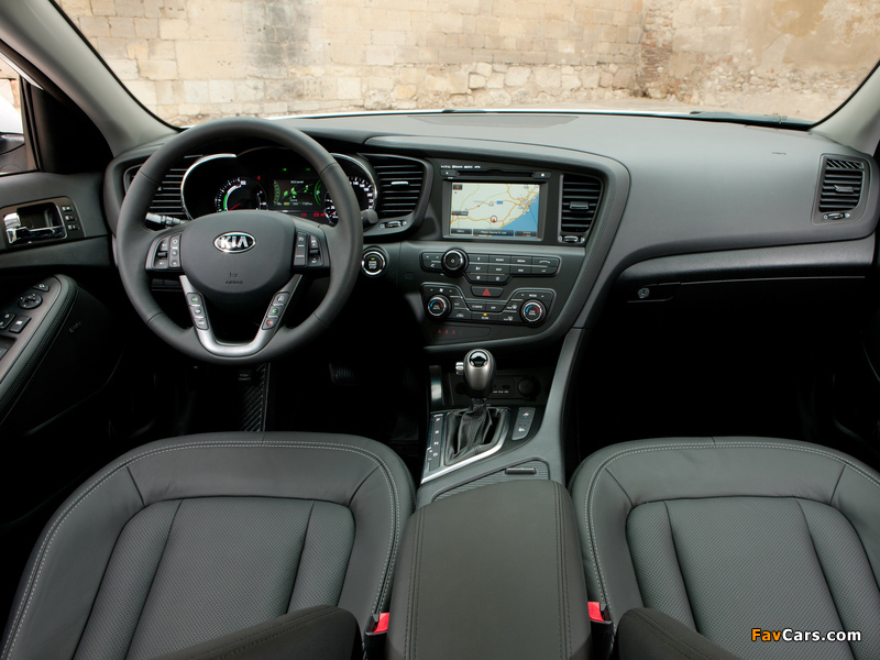 Kia Optima Hybrid EU-spec (TF) 2012–14 pictures (800 x 600)