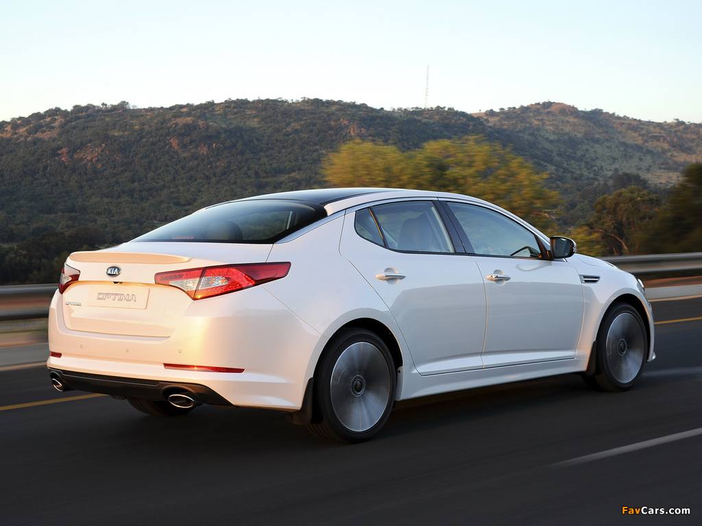 Kia Optima ZA-spec (TF) 2012 pictures (1024 x 768)