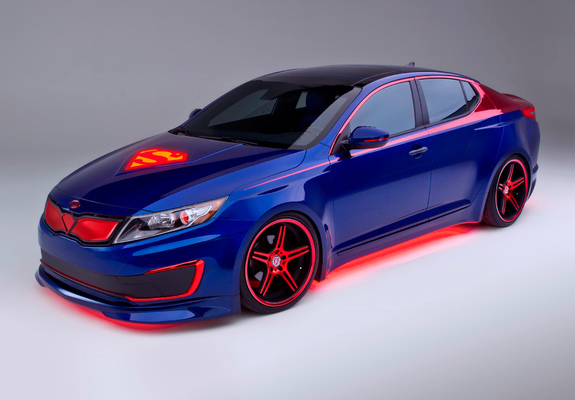 Kia Optima Hybrid Inspired by Superman (TF) 2013 pictures