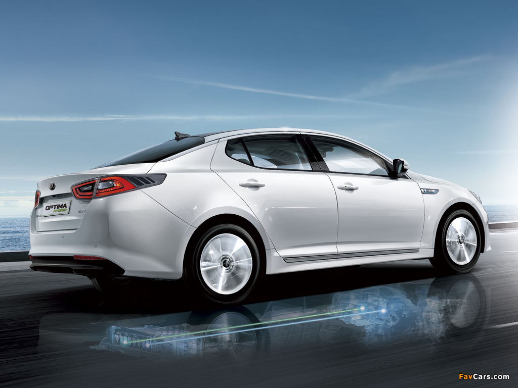 Kia Optima Hybrid EU-spec (TF) 2014 photos (1024 x 768)