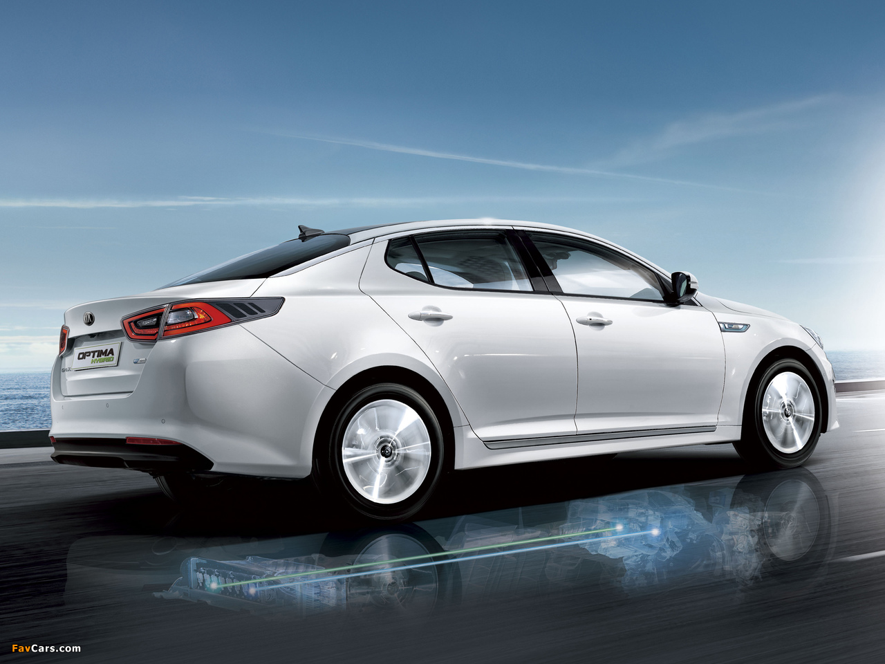 Kia Optima Hybrid EU-spec (TF) 2014 photos (1280 x 960)