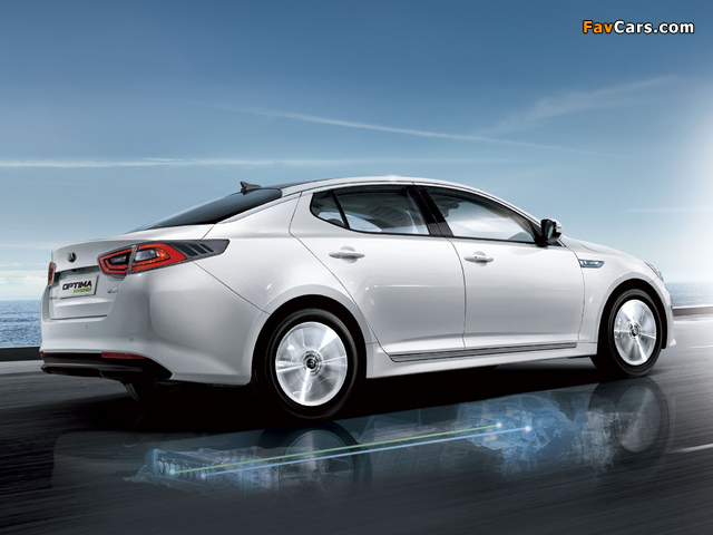 Kia Optima Hybrid EU-spec (TF) 2014 photos (640 x 480)