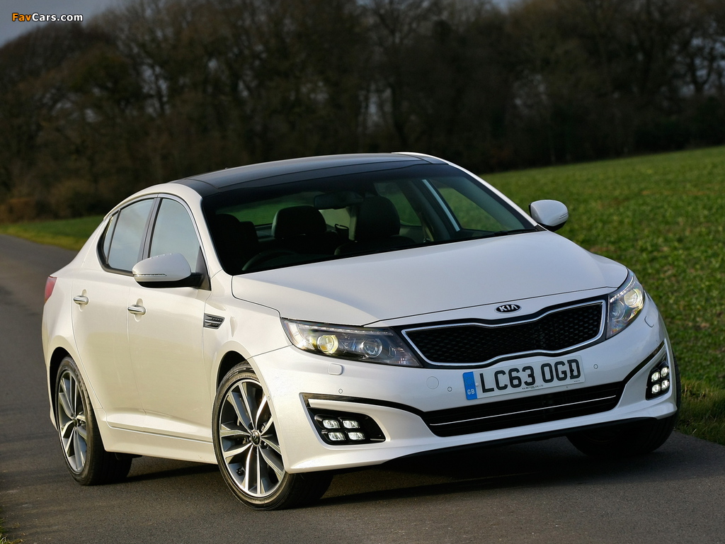 Kia Optima EcoDynamics UK-spec (TF) 2014 pictures (1024 x 768)