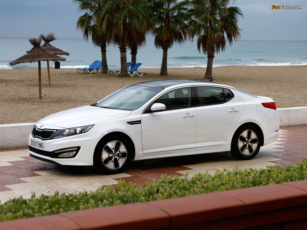 Photos of Kia Optima Hybrid EU-spec (TF) 2012–14 (1024 x 768)