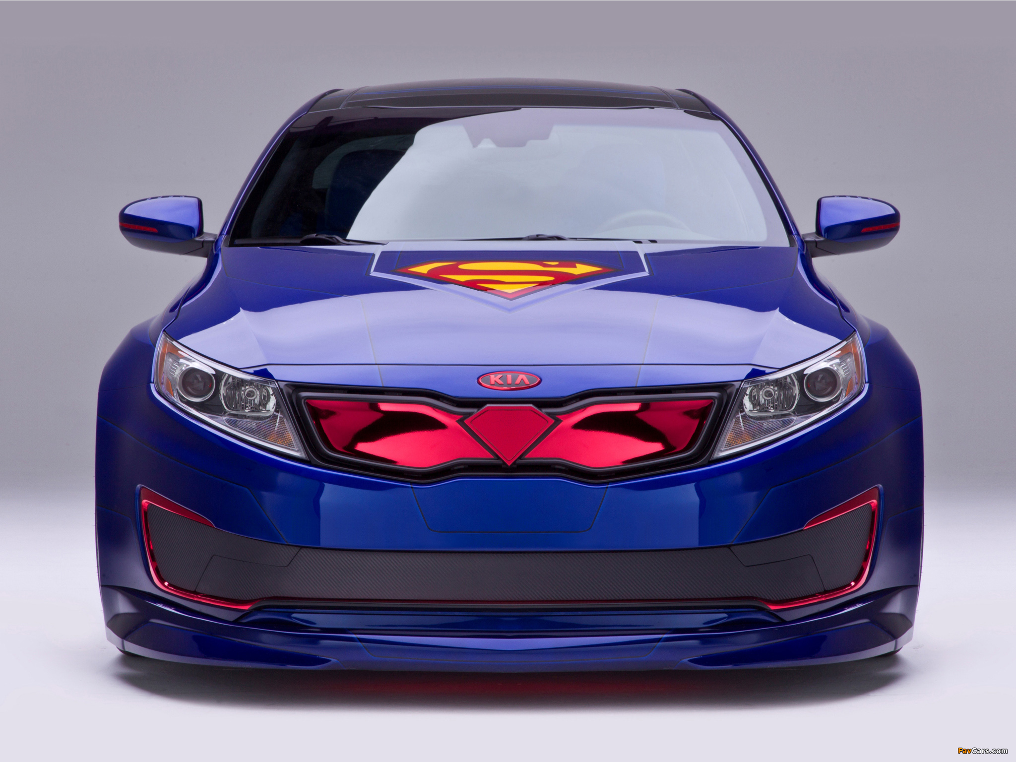 Photos of Kia Optima Hybrid Inspired by Superman (TF) 2013 (2048 x 1536)