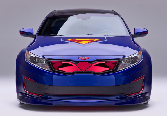 Photos of Kia Optima Hybrid Inspired by Superman (TF) 2013