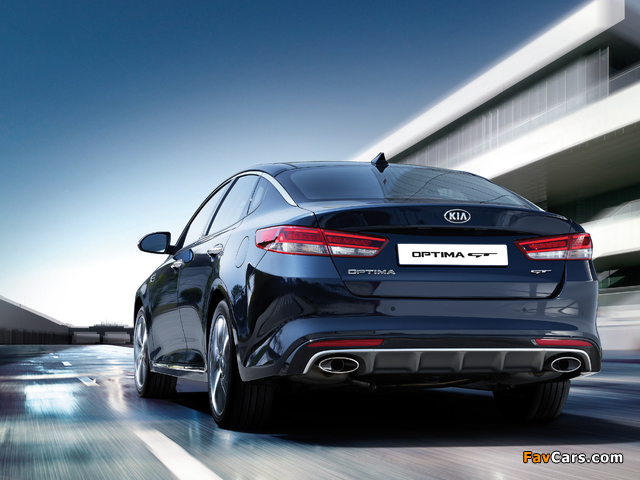 Photos of Kia Optima GT 2016 (640 x 480)