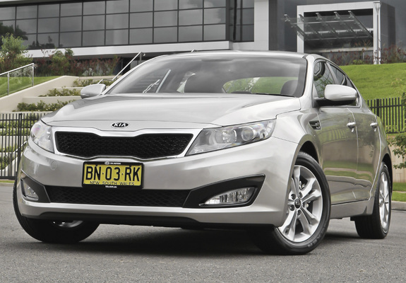 Pictures of Kia Optima AU-spec (TF) 2011–13