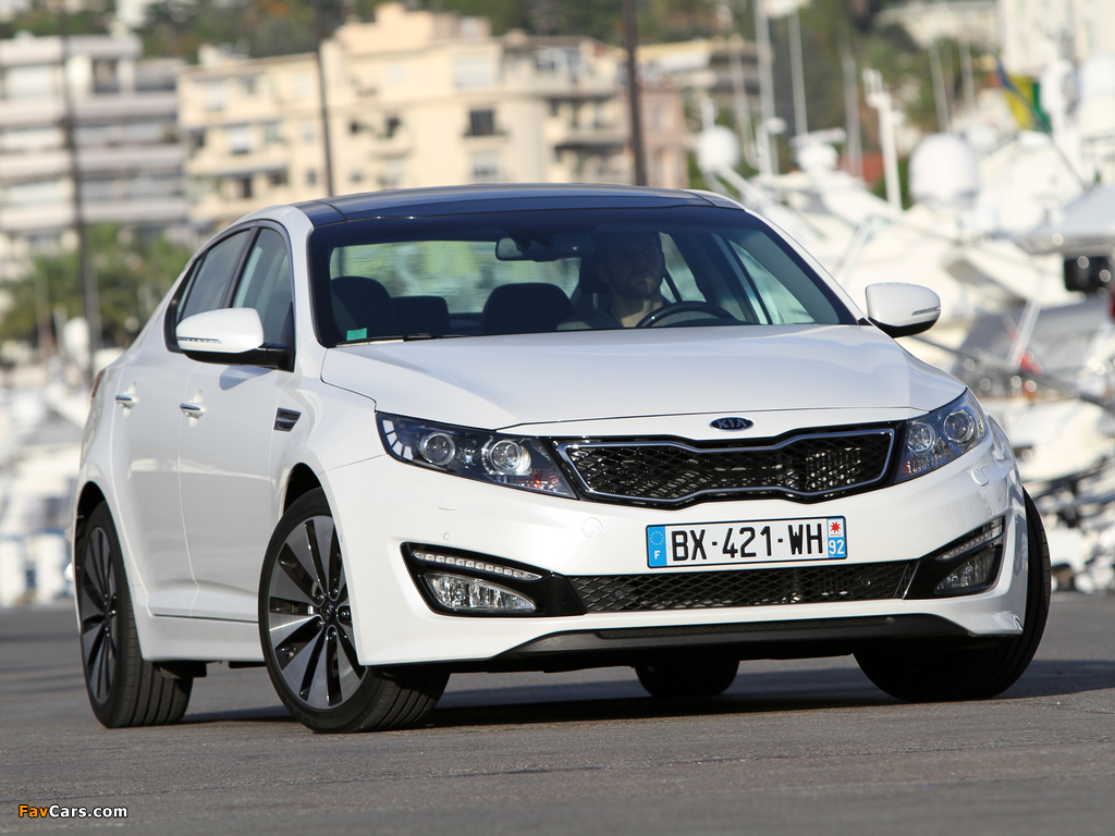 Pictures of Kia Optima EcoDynamics EU-spec (TF) 2011 (1024 x 768)