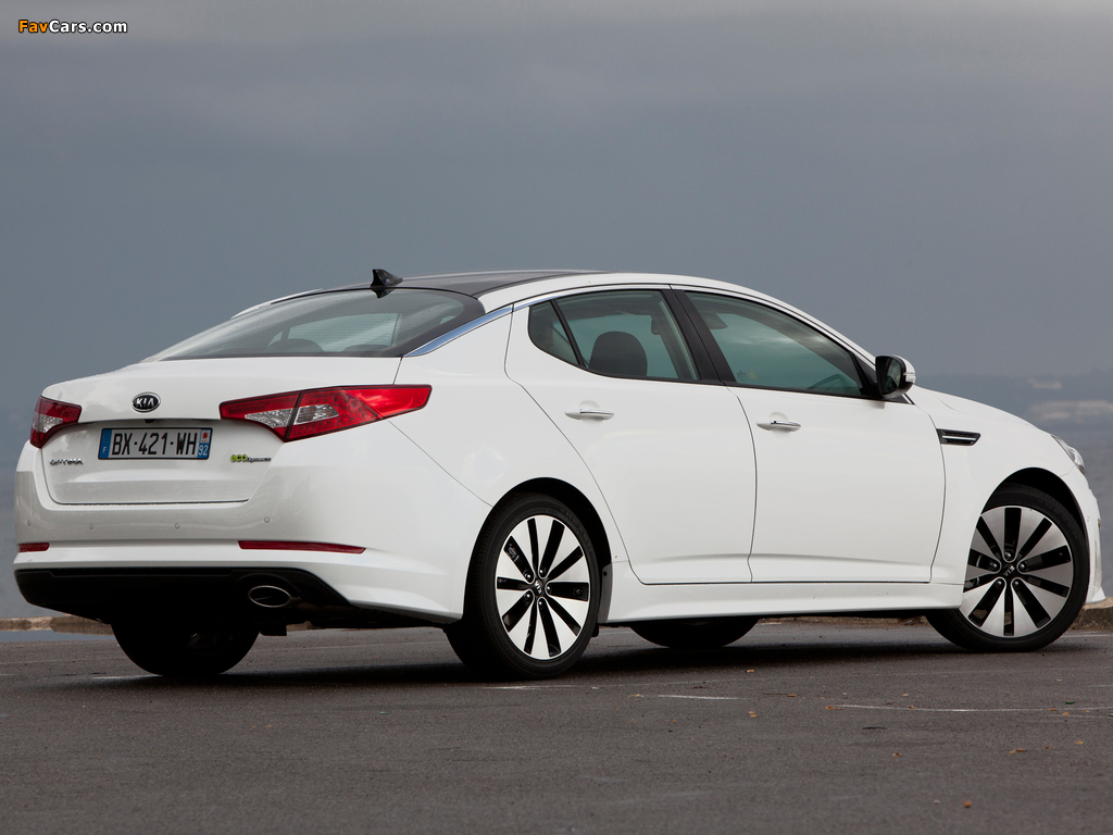 Pictures of Kia Optima EcoDynamics EU-spec (TF) 2011 (1024 x 768)