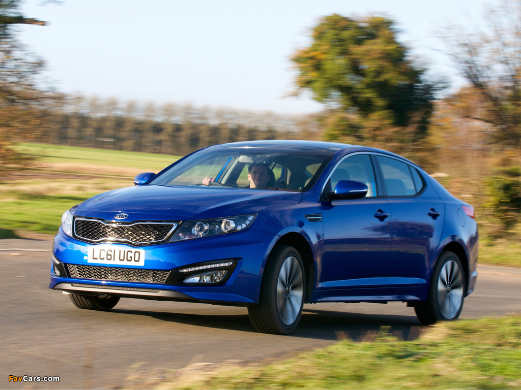 Pictures of Kia Optima EcoDynamics UK-spec (TF) 2012 (1024 x 768)