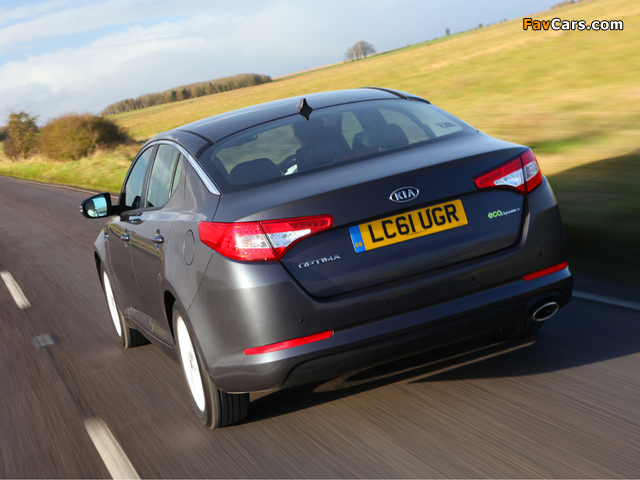 Kia Optima EcoDynamics UK-spec (TF) 2012 wallpapers (640 x 480)