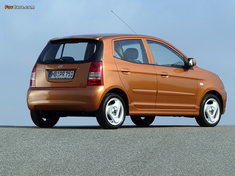 Images of Kia Picanto (SA) 2004–07 (800 x 600)