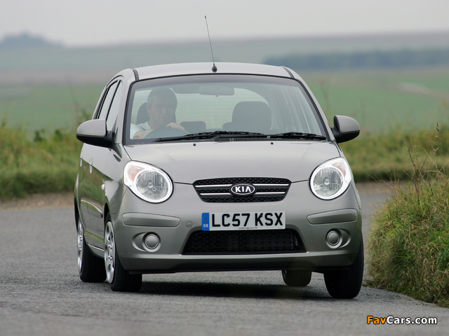 Images of Kia Picanto UK-spec (SA) 2007–09 (640 x 480)