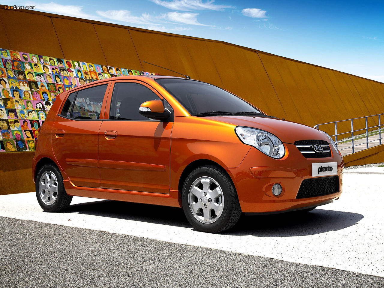 Images of Kia Picanto (SA) 2007–09 (1280 x 960)