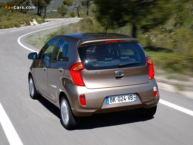 Images of Kia Picanto 5-door (TA) 2011 (640 x 480)