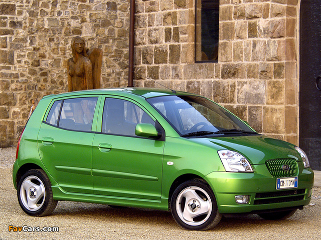 Kia Picanto (SA) 2004–07 pictures (640 x 480)