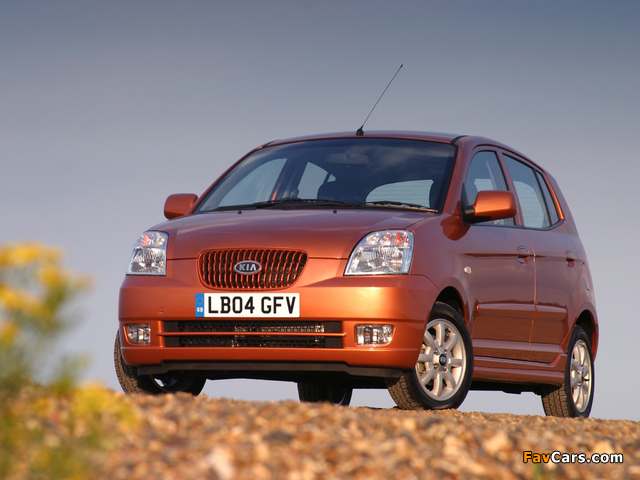 Kia Picanto UK-spec (SA) 2004–07 pictures (640 x 480)