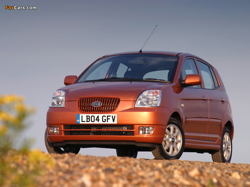 Kia Picanto UK-spec (SA) 2004–07 pictures (800 x 600)