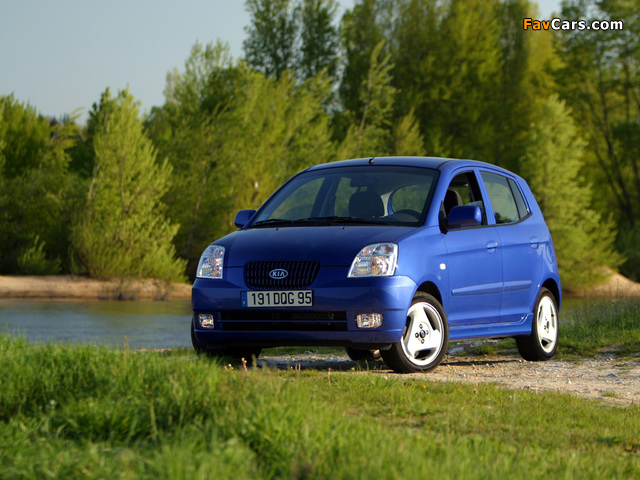 Kia Picanto (SA) 2004–07 pictures (640 x 480)