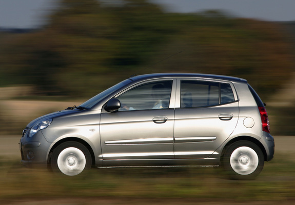 Kia Picanto UK-spec (SA) 2007–09 photos