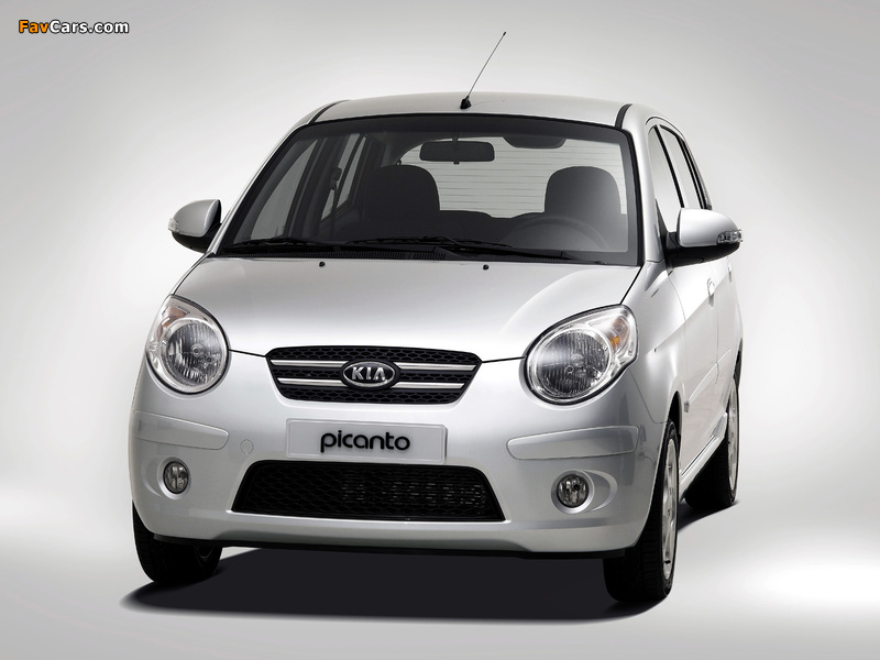 Kia Picanto (SA) 2007–09 pictures (800 x 600)