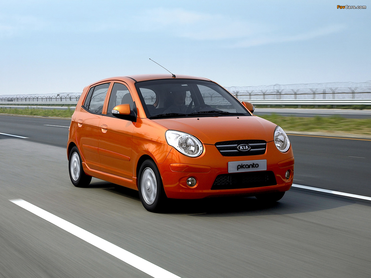 Kia Picanto (SA) 2007–09 wallpapers (1280 x 960)